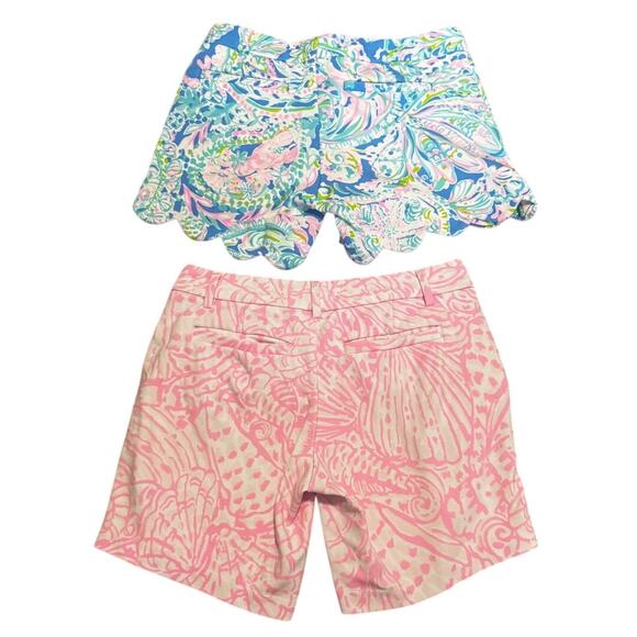 Lilly Pulitzer Shorts Bundle – 2 Pairs – Vibrant Prints – Resort & Summer Ready - Picture 2 of 4